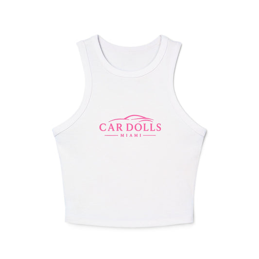 Women's Cropped Racer Tank Top