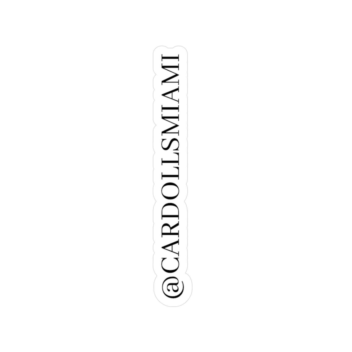 Car Dolls Miami Car Decal for Women