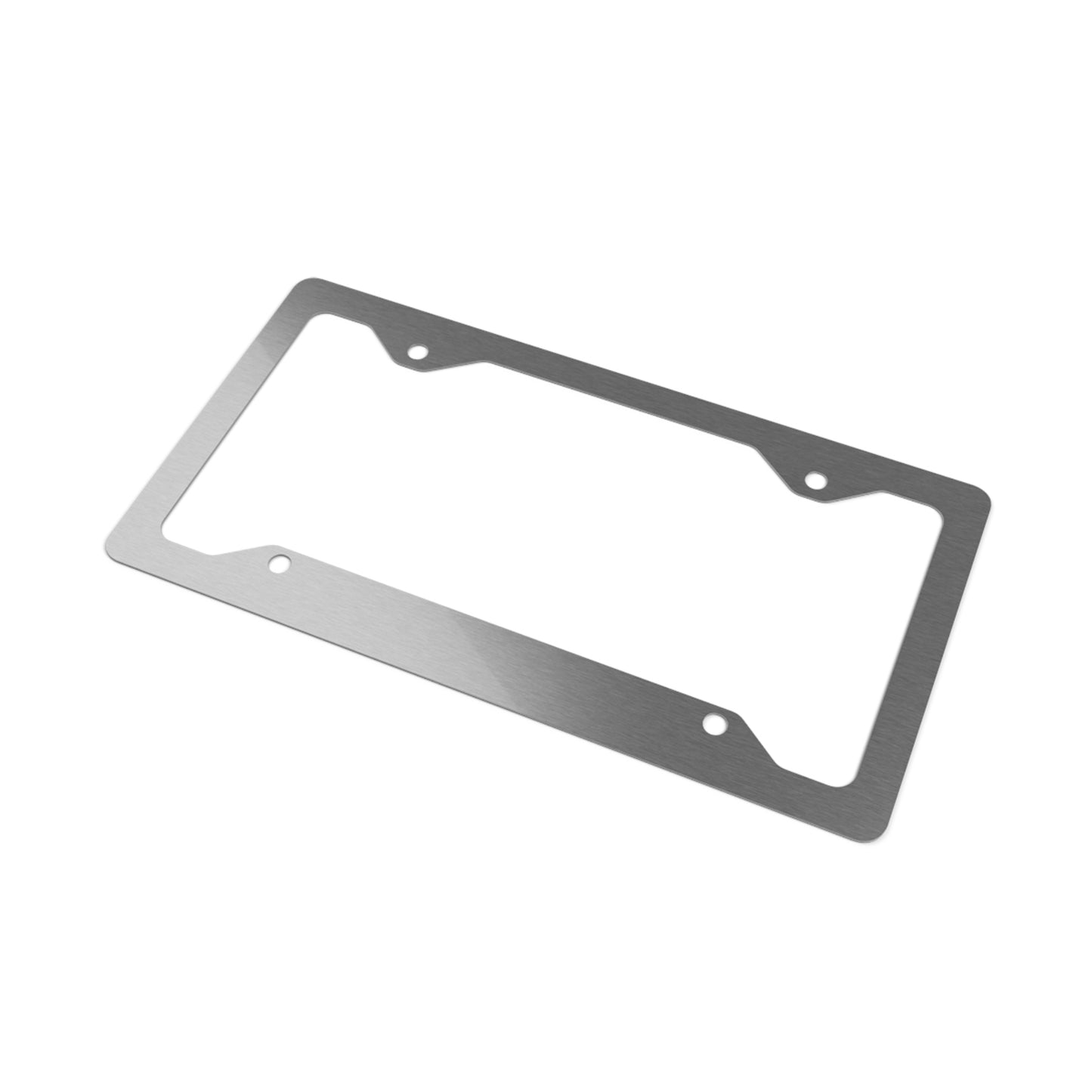 Engraved Metal License Plate Frame