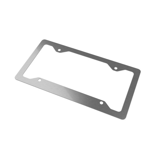 Engraved Metal License Plate Frame