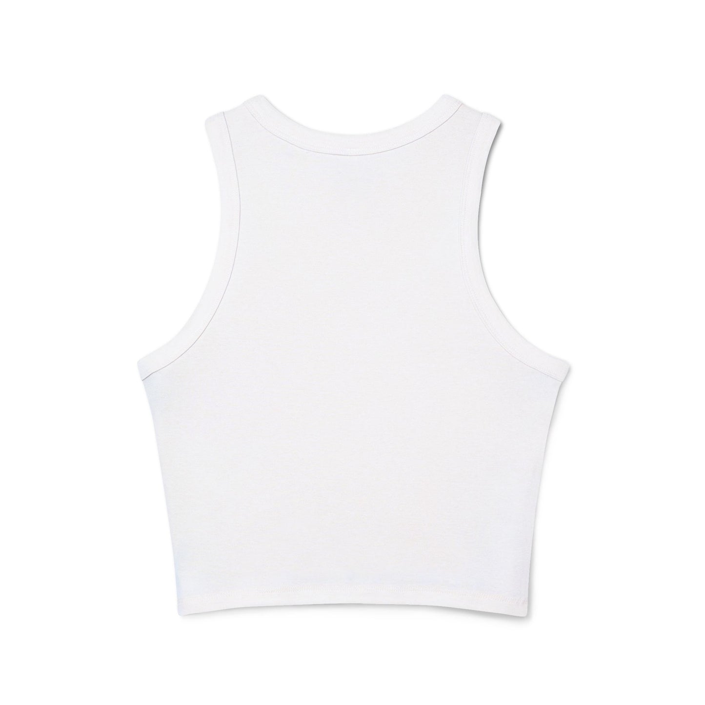 Women's Cropped Racer Tank Top
