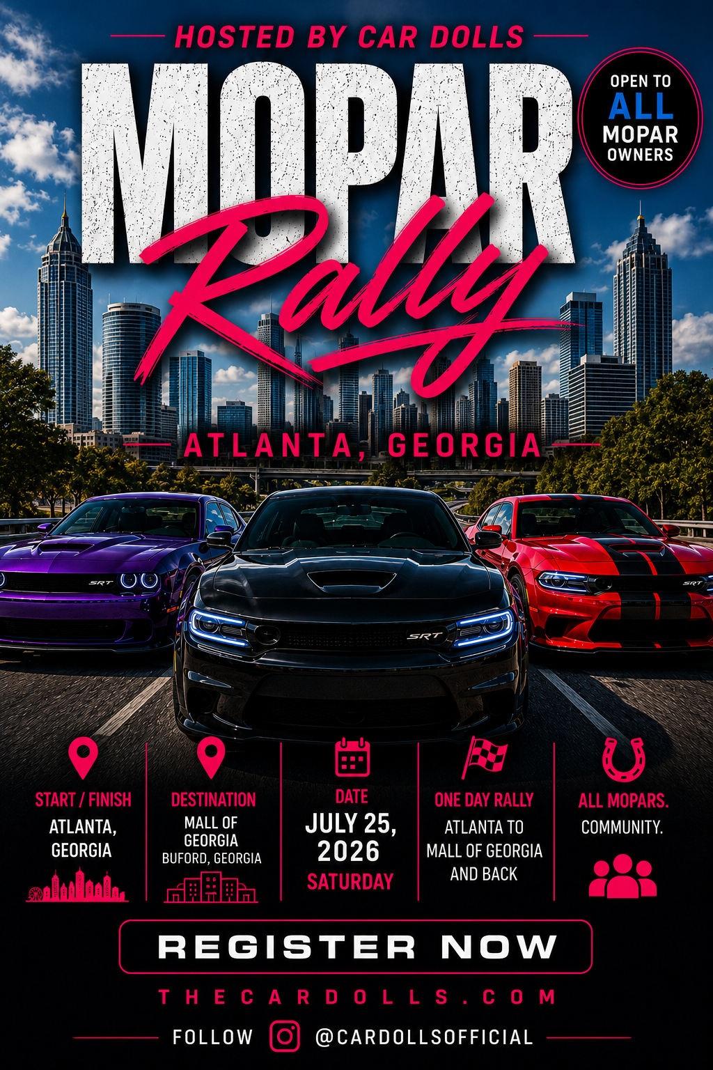 Atlanta Mopar Rally - 7/25/26