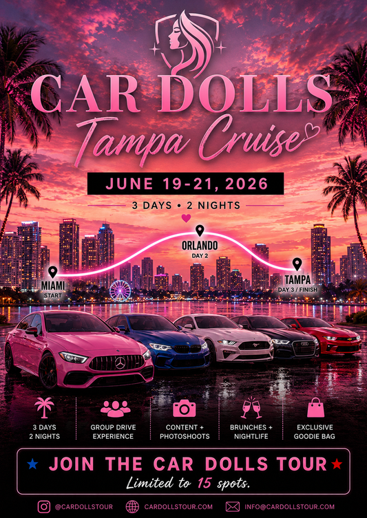 CAR DOLLS TAMPA CRUISE 6/19